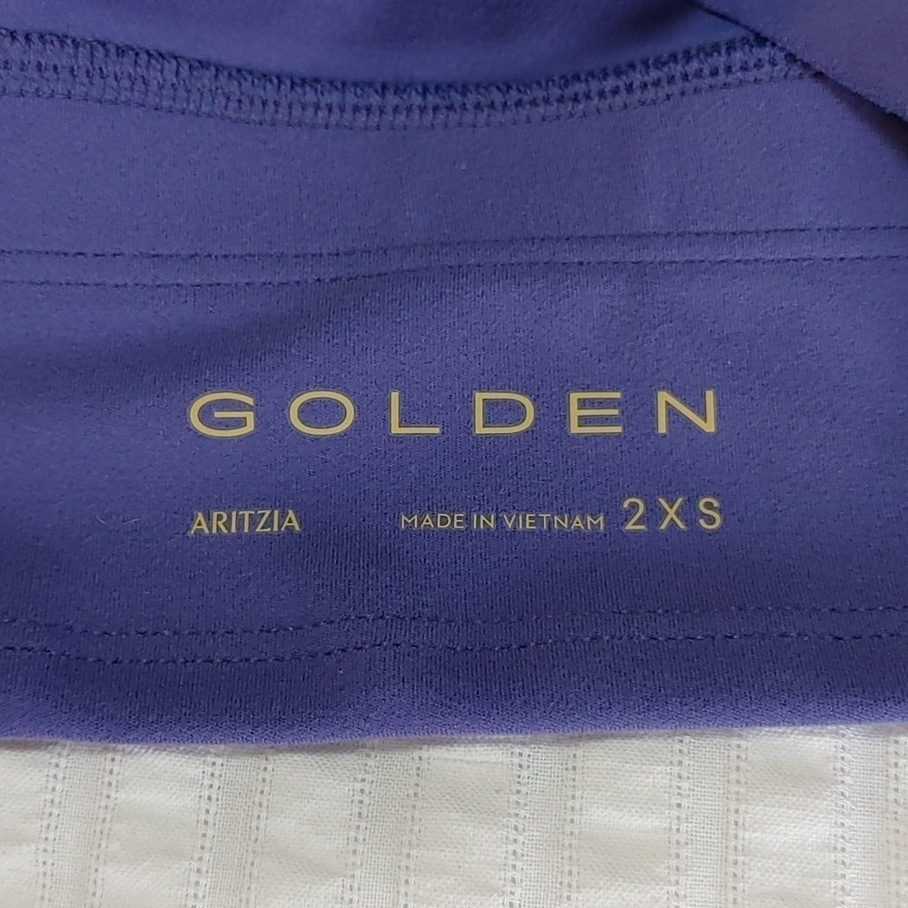 Nwt Aritzia  Butter Beam Asymmetrical Top XXS - Picture 10 of 11